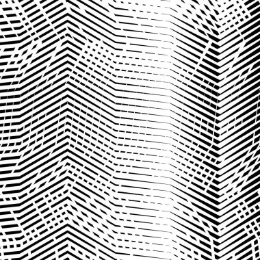 Soyut geometrik ağ, iç içe geçmiş ızgara deseni, interlocki