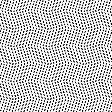 Beyaz ızgara, çapraz çapraz çizgiler, zikzak çizgileri. Sistem