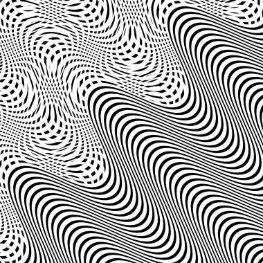 Birbirine bağlı, birbirine bağlı hatlar. Eğri, esnek kesişen çizgiler gr