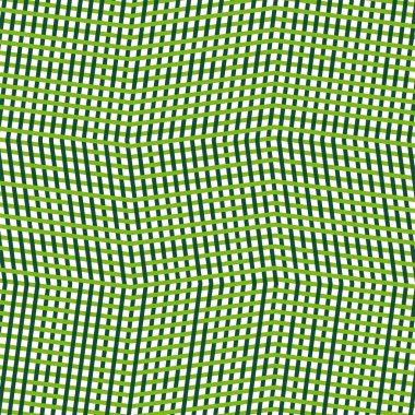 Kesişen, birbirine dolanan düzensiz çizgiler, çizgiler yeşil ızgara pat
