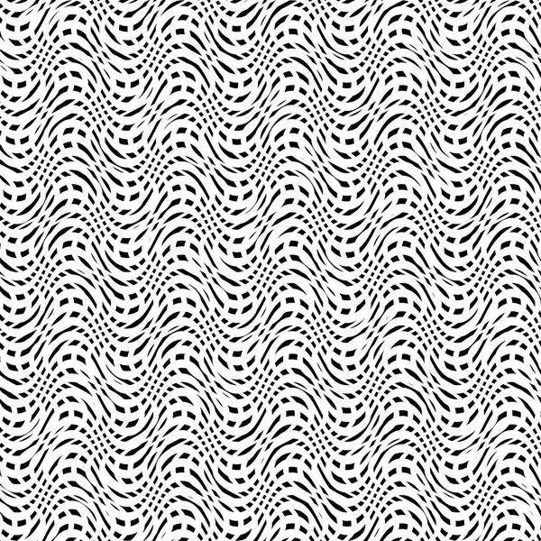 White grill, reticular pattern of crisscross, zig zag lines. Sym — Stock Vector