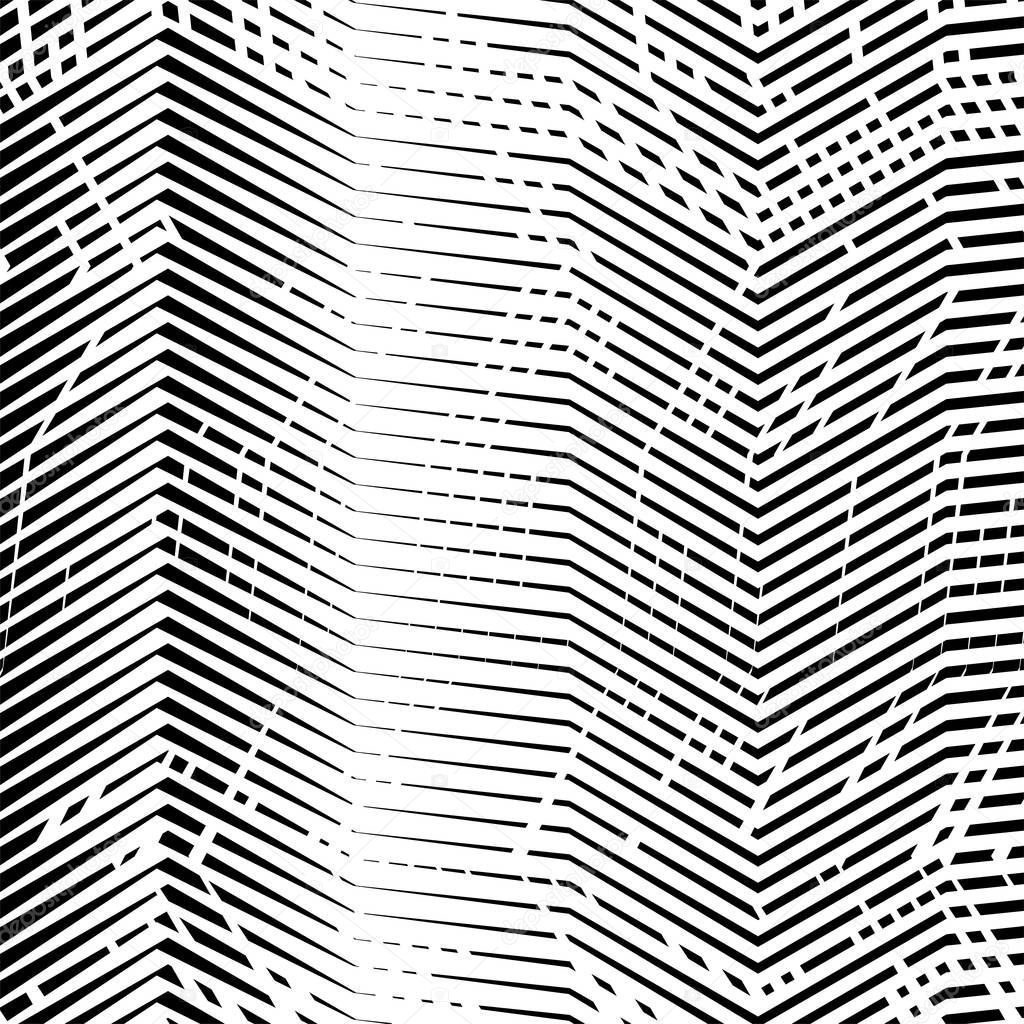 Abstract geometric mesh, grid pattern of interweaved, interlocki