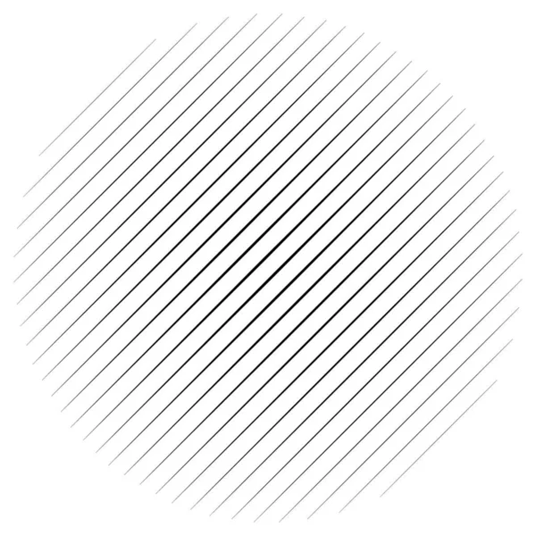 Lignes obliques diagonales cercle géométrique abstrait. Partouze, Montréalais — Image vectorielle