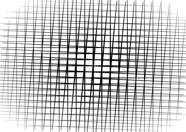 Slumpmässiga, oregelbundna linjer, nät. Abstrakt geometrisk backgroun — Stock vektor