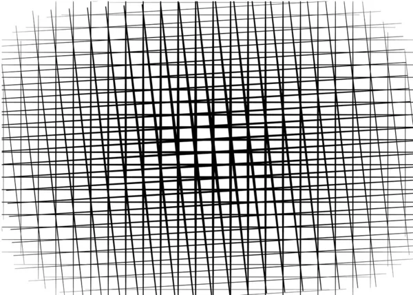 Tilfældig, uregelmæssige linjer gitter, mesh. Abstrakt geometrisk backgroun – Stock-vektor