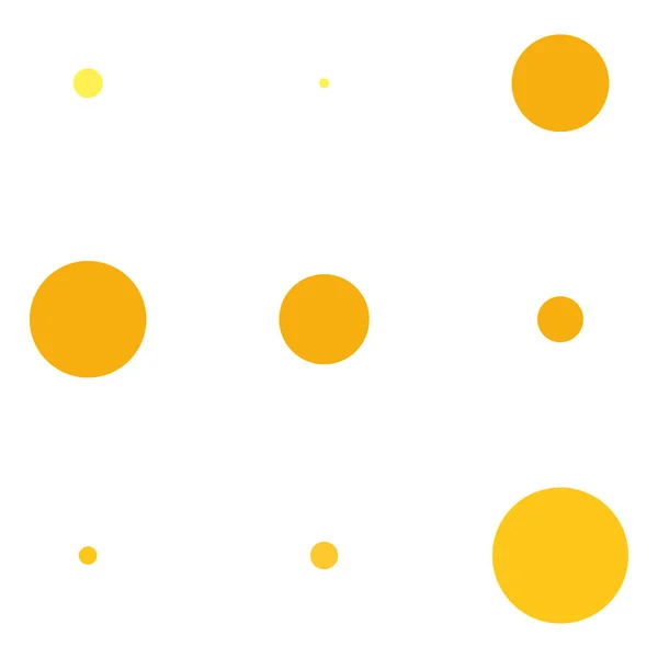 3X3 Cercles Points Conception Variation Taches Mouchetures Taches Rousseur — Image vectorielle