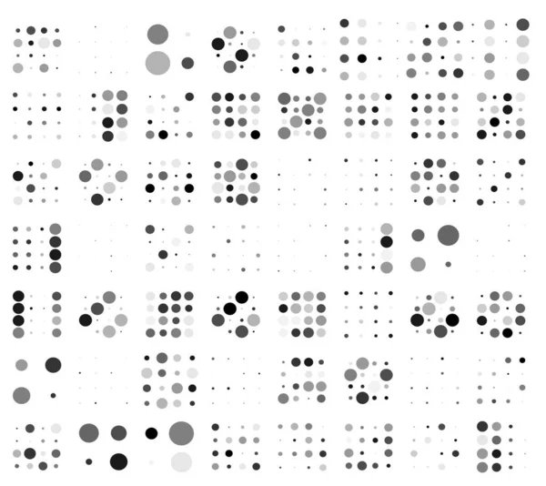 4X4圆点变异设计 — 图库矢量图片
