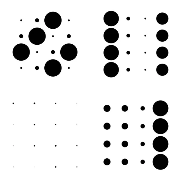 4X4圆点变异设计 — 图库矢量图片