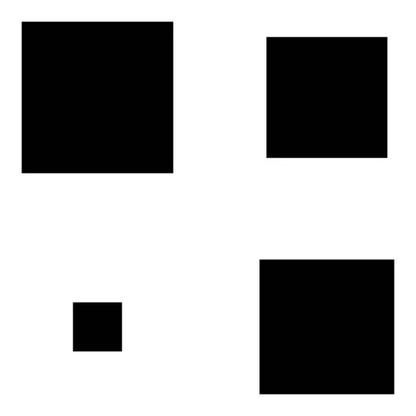 4X4 Κύβος Τετραγωνική Γεωμετρική Διάταξη Τετραγωνική Απεικόνιση — Διανυσματικό Αρχείο