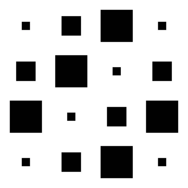 4X4 Kocka Négyzet Alakú Geometriai Elrendezéssel Négyzet Illusztráció — Stock Vector