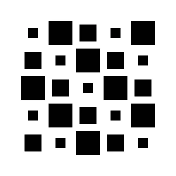 5X5 Κύβος Τετραγωνική Γεωμετρική Διάταξη Τετραγωνική Απεικόνιση — Διανυσματικό Αρχείο