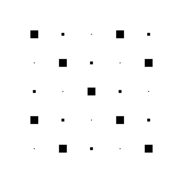 Sześcian 5X5 Kwadratowy Układ Geometryczny Ilustracja Kwadratowa — Wektor stockowy