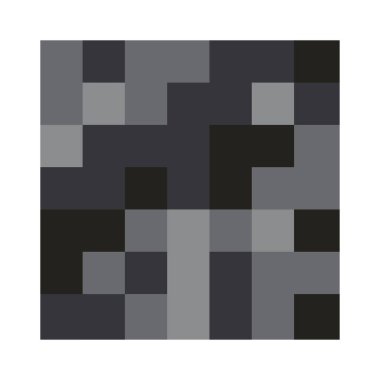 7x7 küp, kare geometrik düzenleme. Kare resimleme