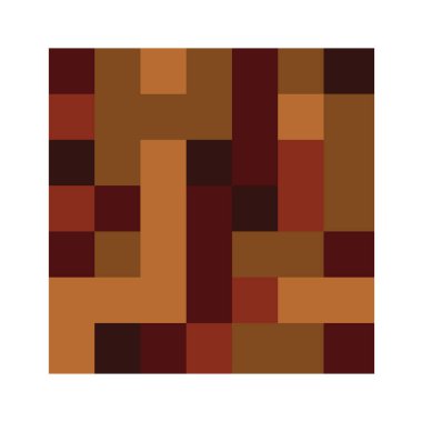 7x7 küp, kare geometrik düzenleme. Kare resimleme