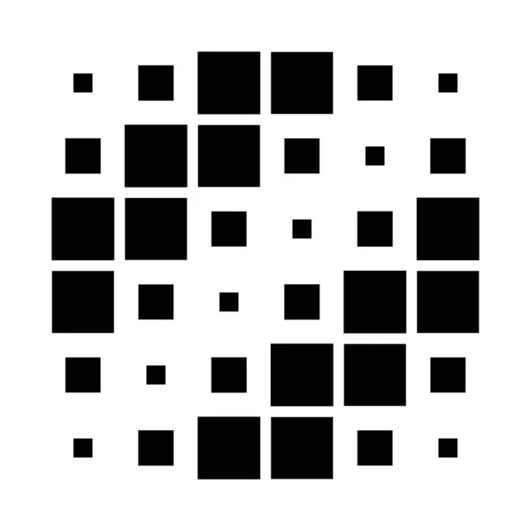6キューブ 正方形の幾何学的配置 正方形のイラスト — ストックベクタ