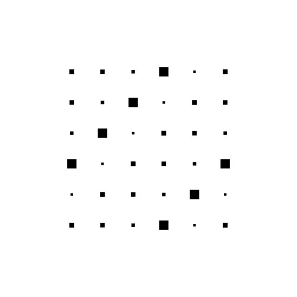 Sześcian 6X6 Kwadratowy Układ Geometryczny Ilustracja Kwadratowa — Wektor stockowy