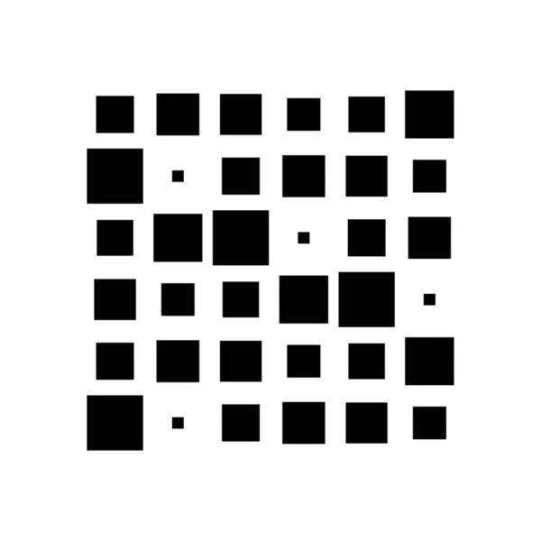 6X6 Κύβος Τετραγωνική Γεωμετρική Διάταξη Τετραγωνική Απεικόνιση — Διανυσματικό Αρχείο