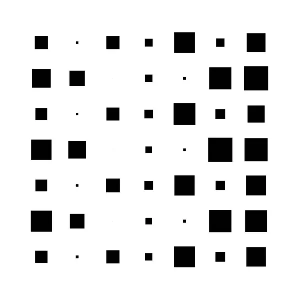 Cubo 7X7 Disposición Geométrica Cuadrada Ilustración Cuadrada — Archivo Imágenes Vectoriales
