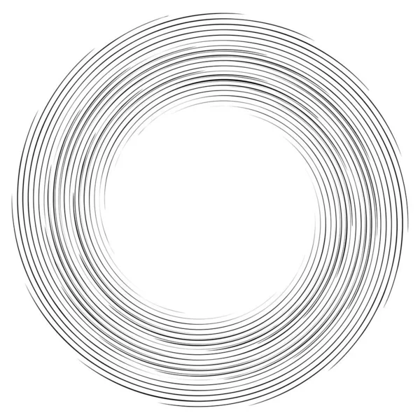 Espiral Torção Redemoinho Radial Twirl Ilustração Vetor Circular Revolve Efeito — Vetor de Stock