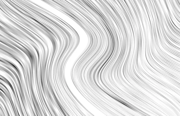 Waving Wavy Lines Stripes Rectangular Background Pattern Undulate Billow Flutter — Stock Vector