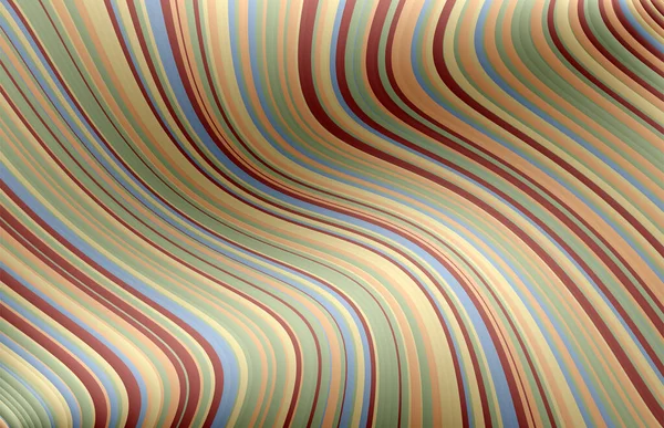 縞状の長方形の背景 パターン ストリップ ストレッチに対する起伏のある フラッタ効果 ベクターイラスト — ストックベクタ