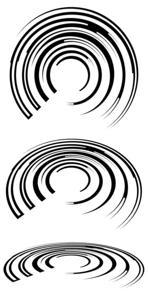 Spiralen Wirbel Wirbel Der Perspektive Spiralvektorillustration — Stockvektor