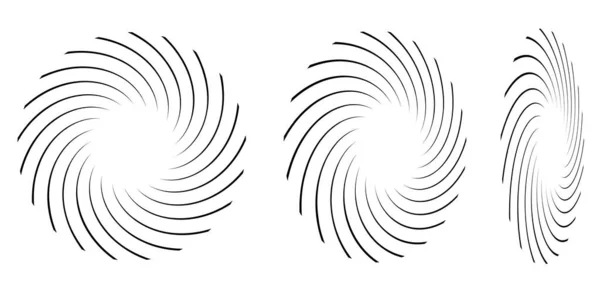 Spiralen Wirbel Wirbel Der Perspektive Spiralvektorillustration — Stockvektor