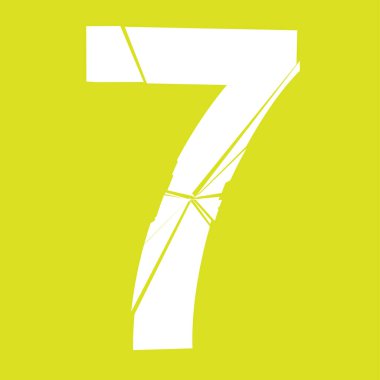 Tam İngiliz alfabesi - ABC düşük ve büyük harfli çatlak, kırık, parçalanma etkisi 