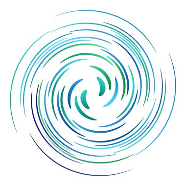 Renkli motifler, soyut şekiller vektör. Dairesel desen elemanları. Geometrik sanat vektör çizimi. Basit, basit mandalalar.