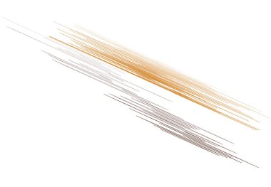 Oblique, çapraz eğimli çizgiler. Rastgele karala, kabataslak çizgiler ve çizgiler vektörü