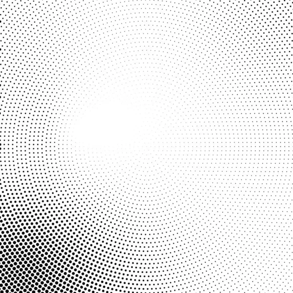 Circle Halftone Screentone Vektor Illustrationen Punkte Punkte Flecken Vektor Illustration — Stockvektor