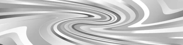 Horizontal Gran Formato Rectangular Ondulado Ondulado Retorcido Líneas Espiral Distorsión — Vector de stock