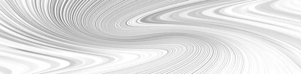 Horizontale Großformatige Rechteckige Wellige Gewellte Verdrehte Spiralförmige Linien Verzerrung Deformationsstreifen — Stockvektor