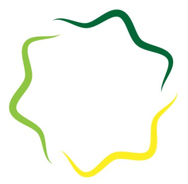 soyut renkli çok renkli dairesel, eşmerkezli ve radyal, yayılan mandala, motif klip- sanat, logo, sembol vektör çizimi