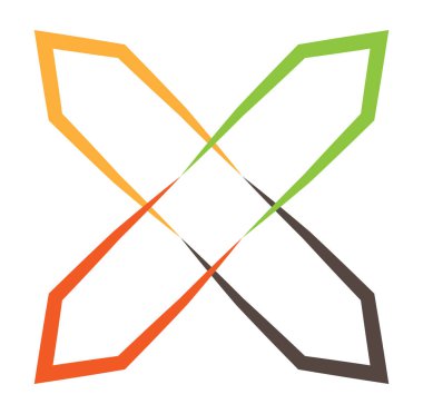 soyut renkli çok renkli dairesel, eşmerkezli ve radyal, yayılan mandala, motif klip- sanat, logo, sembol vektör çizimi