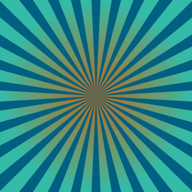 Yıldız patlaması, güneş patlaması yayılan çizgiler. Vektör illüstrasyonu