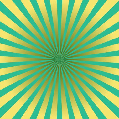 Yıldız patlaması, güneş patlaması yayılan çizgiler. Vektör illüstrasyonu