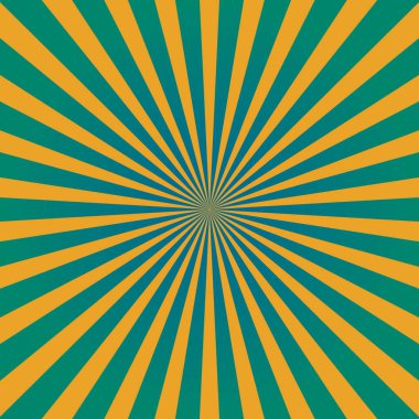 Yıldız patlaması, güneş patlaması yayılan çizgiler. Vektör illüstrasyonu