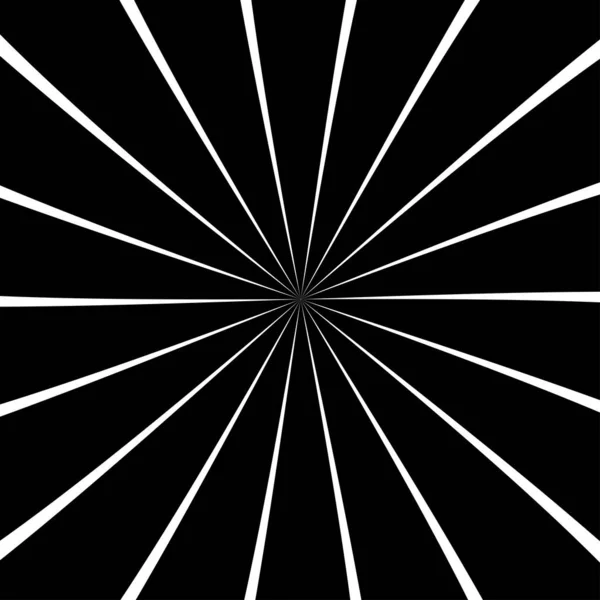 Randomness Irregular Radiating Stripes Lines Beams Rays Irregular Starburst Sunburst — Stock Vector