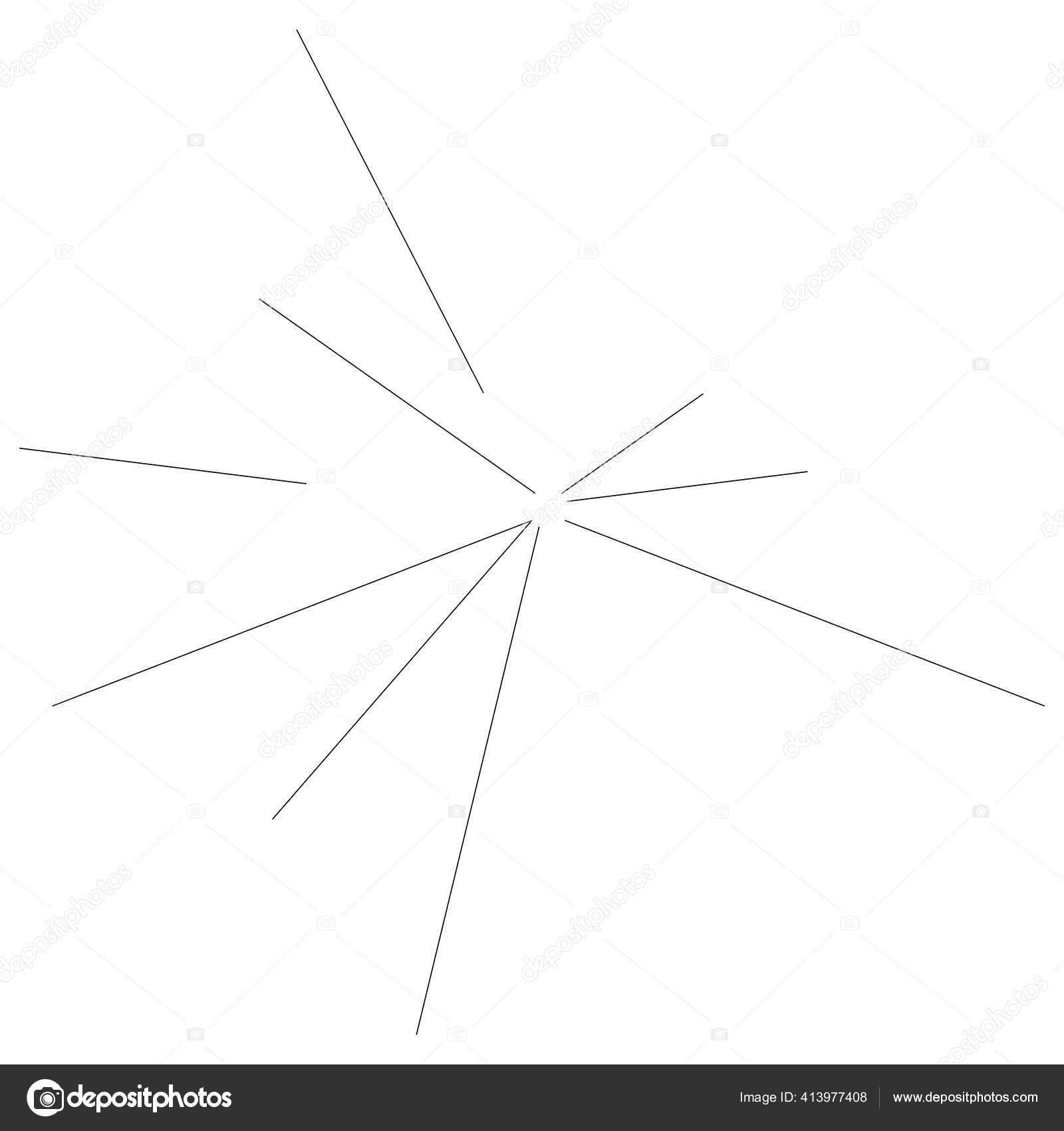 Radial Radiating Lines Abstract Burst Explosion Fireworks Concentric ...