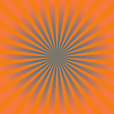 Yıldız patlaması, güneş patlaması yayılan çizgiler. Vektör illüstrasyonu