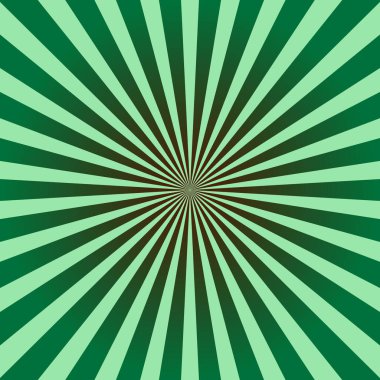 Yıldız patlaması, güneş patlaması yayılan çizgiler. Vektör illüstrasyonu