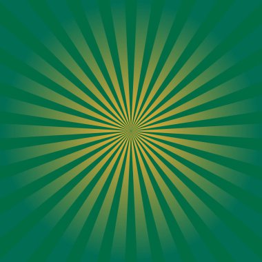 Yıldız patlaması, güneş patlaması yayılan çizgiler. Vektör illüstrasyonu