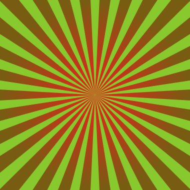 Yıldız patlaması, güneş patlaması yayılan çizgiler. Vektör illüstrasyonu