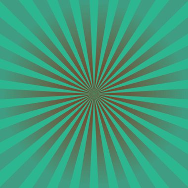 Yıldız patlaması, güneş patlaması yayılan çizgiler. Vektör illüstrasyonu