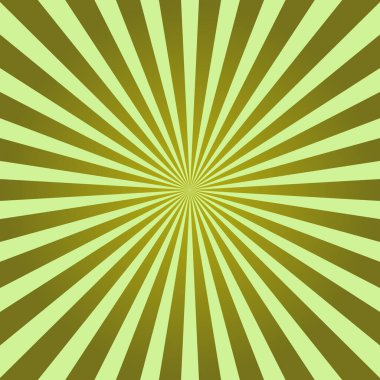 Yıldız patlaması, güneş patlaması yayılan çizgiler. Vektör illüstrasyonu