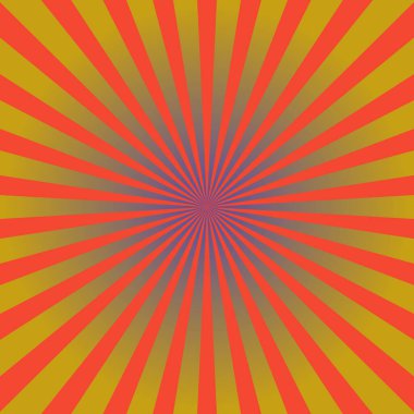 Yıldız patlaması, güneş patlaması yayılan çizgiler. Vektör illüstrasyonu