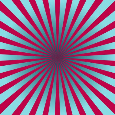 Yıldız patlaması, güneş patlaması yayılan çizgiler. Vektör illüstrasyonu