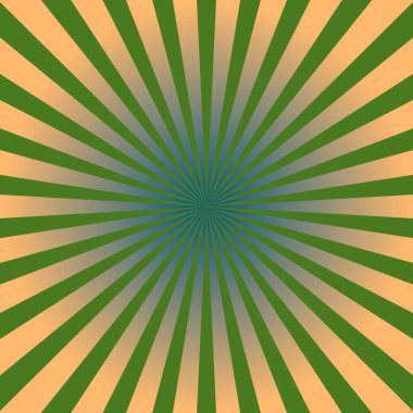 Yıldız patlaması, güneş patlaması yayılan çizgiler. Vektör illüstrasyonu