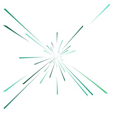 Radyal, yayılan çizgiler soyut patlama, patlama, havai fişekler FX.Concentric, dairesel çizgiler desen. Işınlar merkezden yayılıyor. Patlama çizgileri. Soyut ışıltı, parıltı, parıltı, ışıltı FX.Vector illüstrasyonu